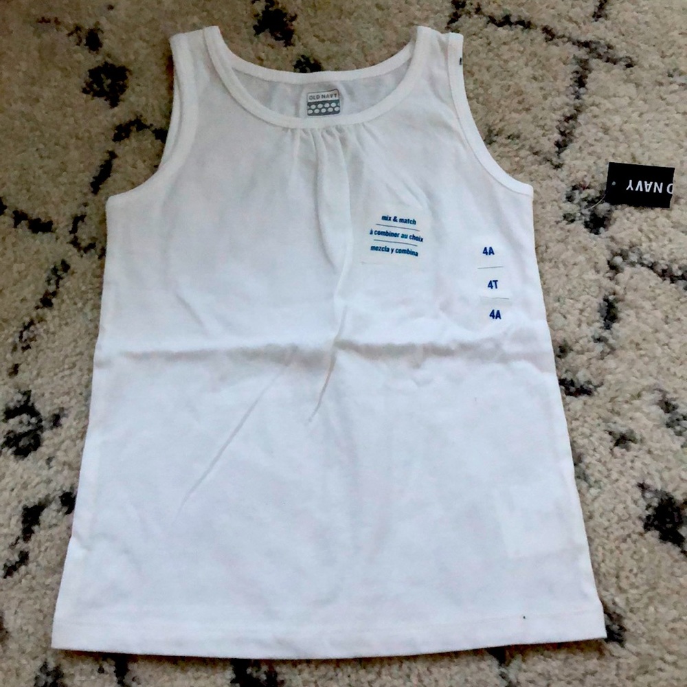 Old Navy White Tank Top